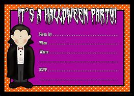 Image result for Free Halloween Party Invitation Template