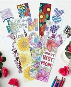 Image result for Mother's Day Bookmark Templates Free