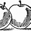 Image result for Small Apple Outline