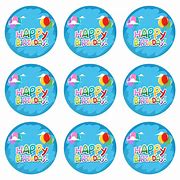 Image result for Happy Birthday Cupcake Topper Printable