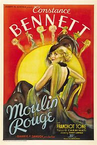 Image result for Moulin Rouge Theater Poster