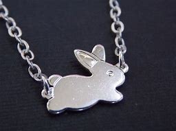 Image result for Dark Green Bunny Necklace