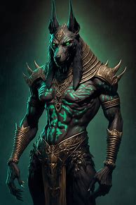 Image result for Ai Generated Art Anubis