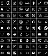 Image result for Black App Icons