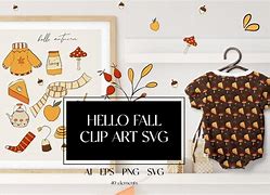 Image result for Hello Fall Clip Art Black and White