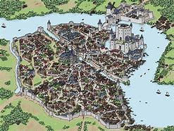 Image result for Castle Town. Design