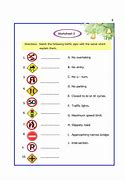 Image result for Sign Post Worksheet for 3rd Graders