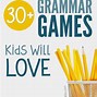 Image result for Grammar Games for Kids