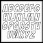 Image result for Free Printable Cut Out Letter Stencils