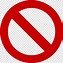 Image result for No Circle Icon