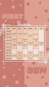 Image result for Aesthetic Schedule Wallpaper