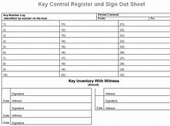 Image result for Excel Master Key Inventory Template