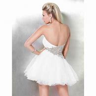 Image result for Strapless Cocktail Dress