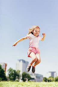 Image result for A Girl Jumping for Being Happy