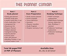 Image result for Study Tracker Template