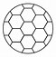 Image result for Soccer Ball Outline 2D Design