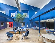 Image result for Blue Office Design