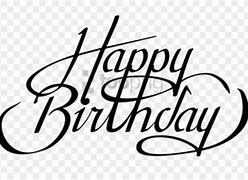 Image result for Clip Art Happy Birthday for Afemale Black and White