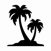 Image result for Palm Tree Scene Vector