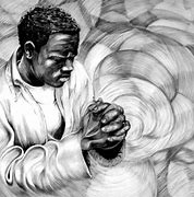 Image result for African American Men Praying Art