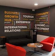 Image result for Modern Office Wall Graphics