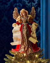 Image result for Gold Angel Tree Topper