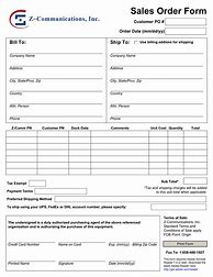 Image result for Printable Sales Order Forms