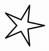 Image result for 5 Point Star Outline SVG