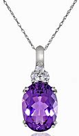 Image result for SilverShake Jewelry Purple Heart Necklace