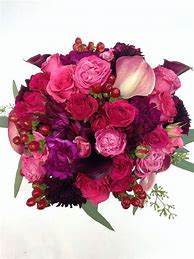 Image result for Bright Pink Wedding Flowers