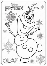 Image result for Frozen Coloring Pages