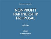 Image result for Free Non-Profit Proposal Template