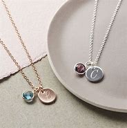 Image result for Personalized Birthstone Necklace