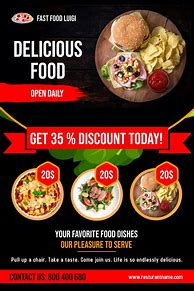 Image result for Poster for Available Food