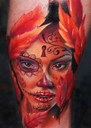 Image result for Colorful Skull Tattoo