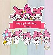 Image result for My Melody Topper