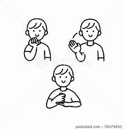 Image result for Sign Language Person Clip Art