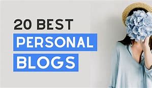 Image result for Personal Blog Sample