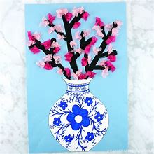 Image result for Cherry Blossom Art Project