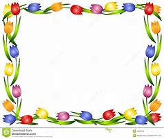 Image result for Spring Flower Border Clip Art