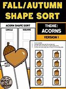 Image result for Fall Acrons Print Out