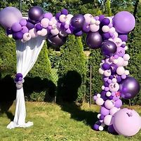 Image result for Purple Balloon Bouquet