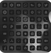 Image result for Free 3D Dark iOS Icons