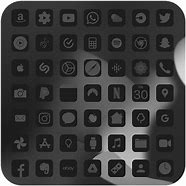 Image result for Dark iOS Icons