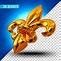 Image result for Gold Fleur De Lis Logo