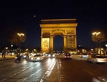 Image result for Arc De Triomphe Painting