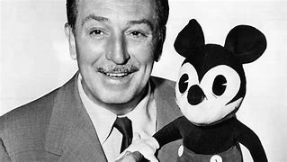 Image result for Walt Disney and Mickey Mouse