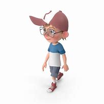 Image result for Cartoon Boy Walking