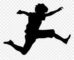 Image result for Boy Jumping Silhouette