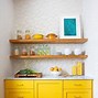 Image result for Navy Blue and Yellow Kitchen